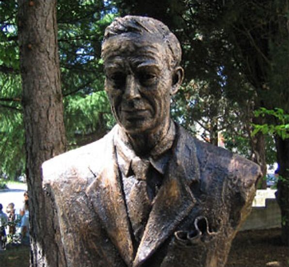 Busto in bronzo di Giuseppe Castagnetti